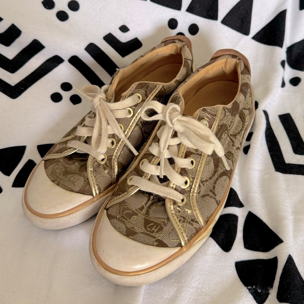 Coach Sneakers Barrett Gold
